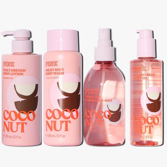PINK Victoria´s Secret Coconut 4 Piece Body Care Collection NEW,New Products : American Fashion Style Bags On Sale